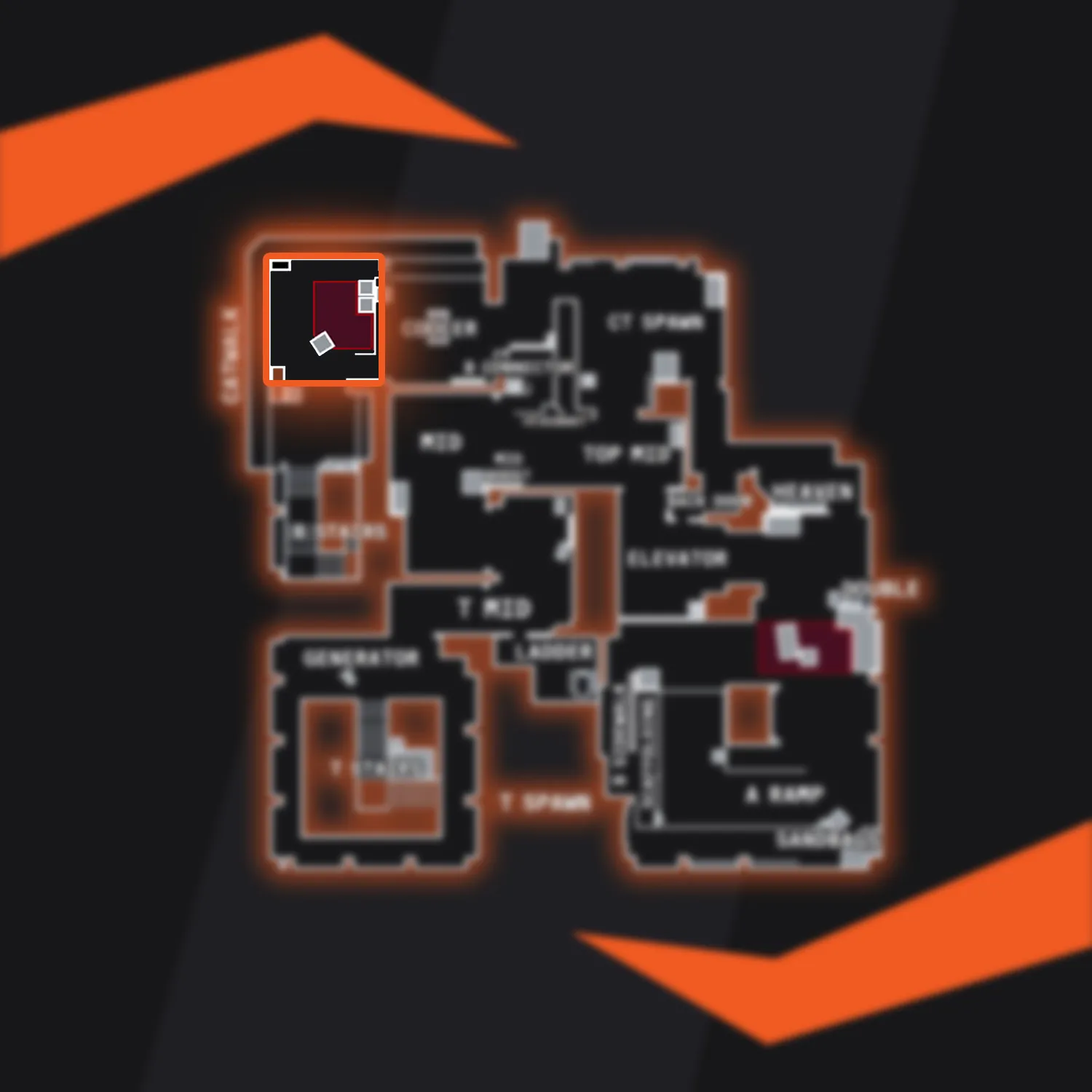 Vertigo Bombsite B CSGO Callouts