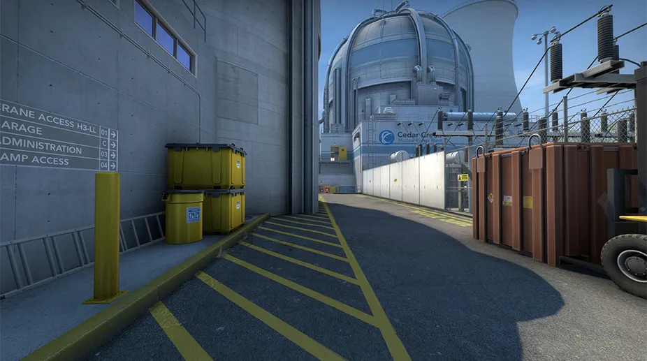 CSGO Nuke CT Spawn