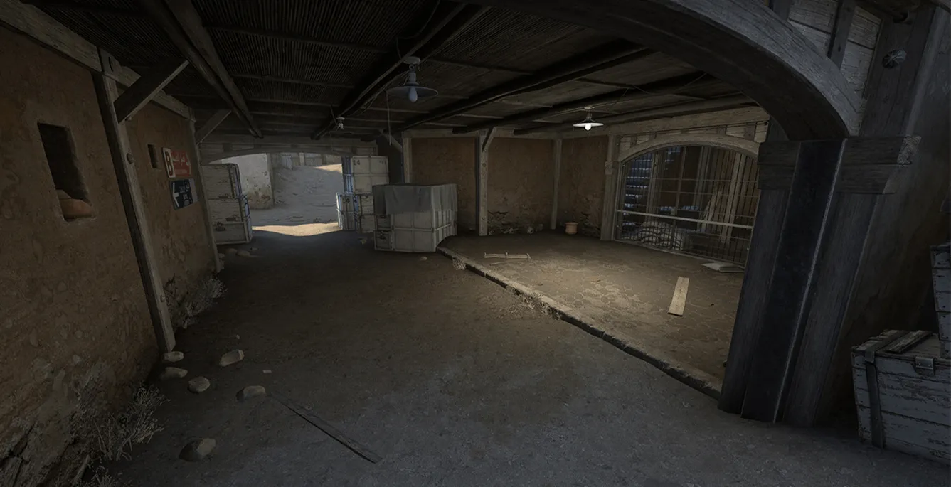 CSGO Dust 2 CT Spawn