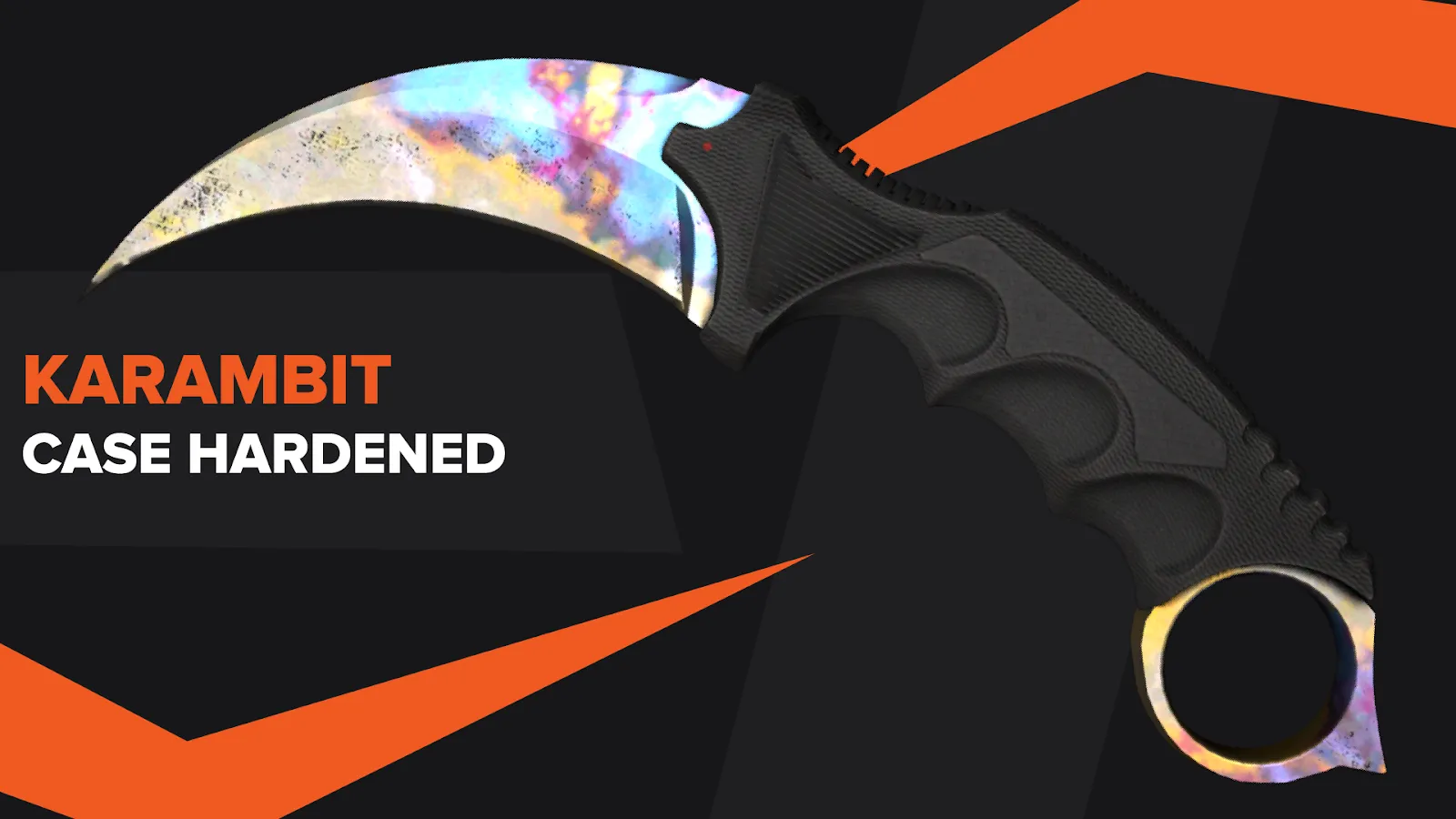 Самые дорогие скины CSGO - Нож Karambit Case Hardened Knife