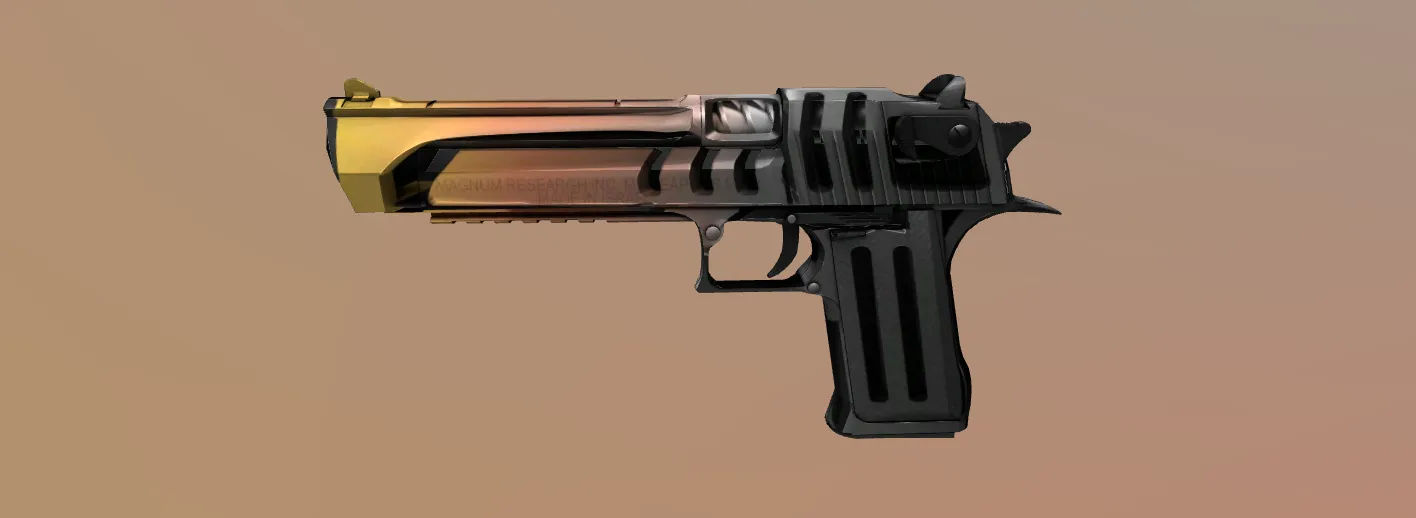 Лучшие дешевые скины CSGO Desert Eagle Light Rail