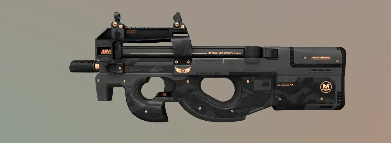 Лучшие дешевые скины CSGO P90 Elite Build