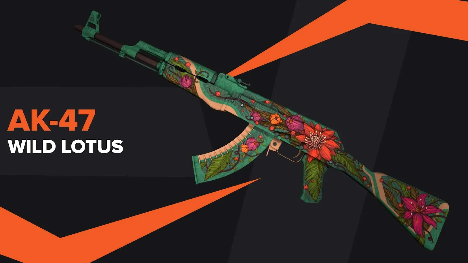 Самые дорогие скины CSGO — AK-47 Wild Lotus