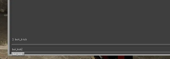 команда кика бота в CS:GO