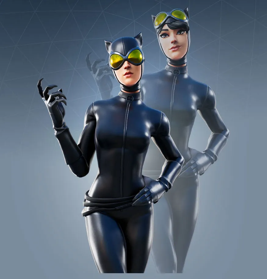 Костюм Женщины-кошки из комиксов Fortnite Skin