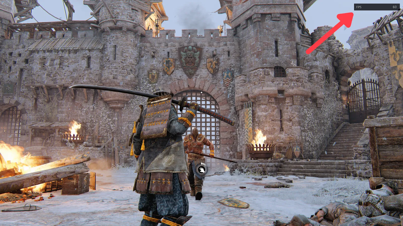 AMD показала демонстрационное изображение FPS в For Honor