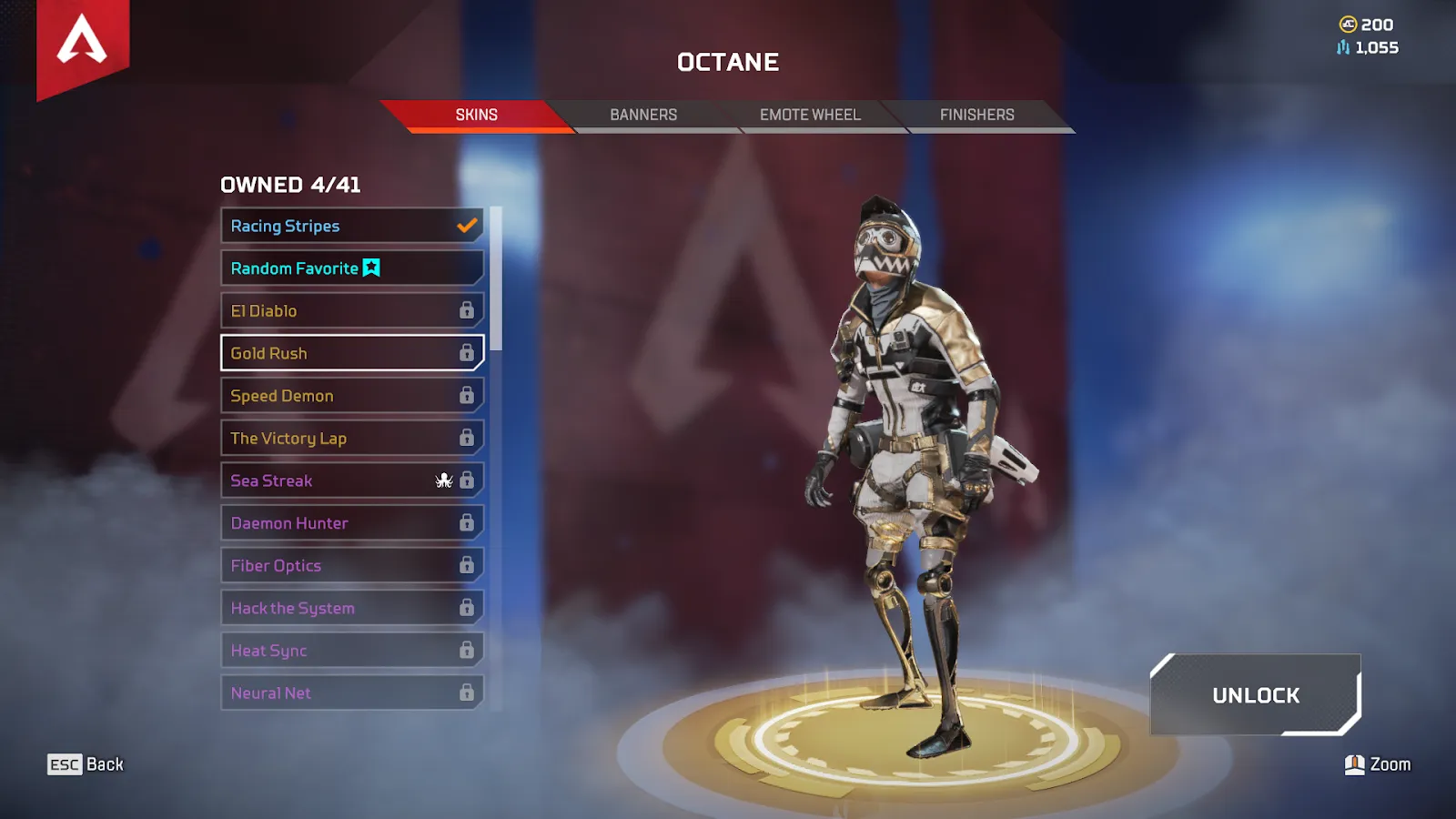 Скин «Золотая лихорадка» в Apex Legends