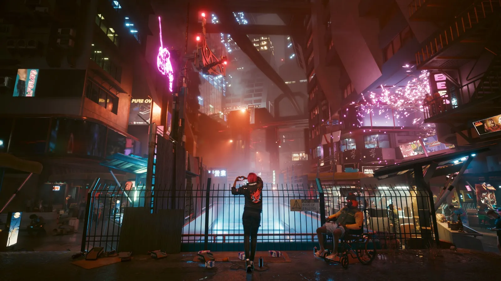 Снимок экрана Cyberpunk 2077 из Steam