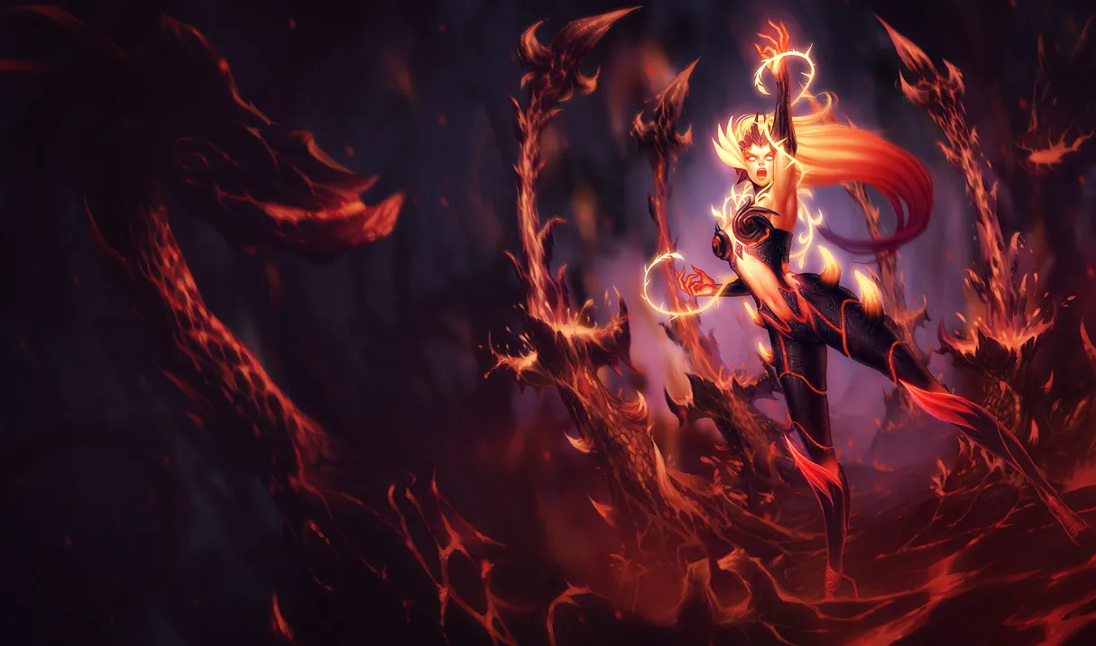 Скин Wildfire Zyra в League of Legends