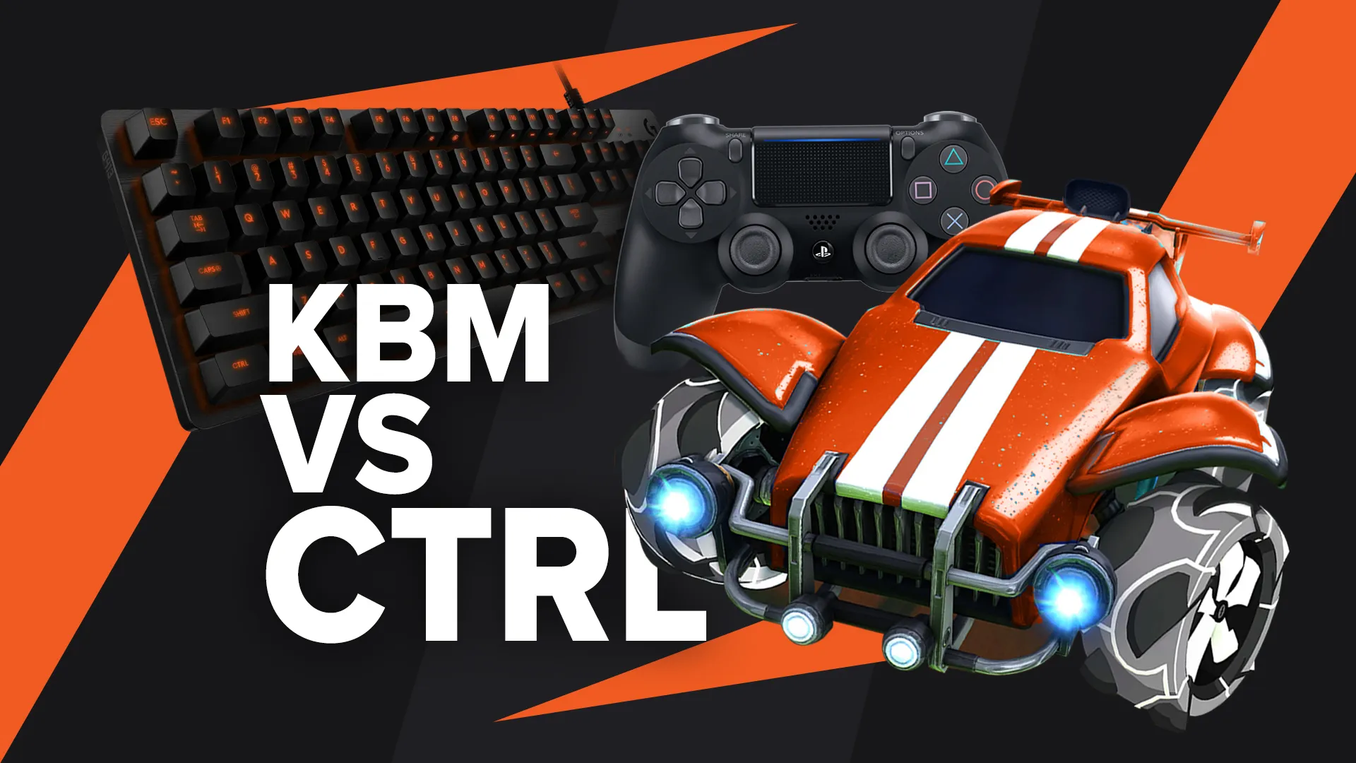 Клавиатура или контроллер Rocket League