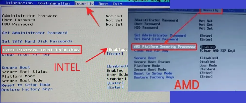 Valorant VAN 1067 TPM 2.0 BIOS