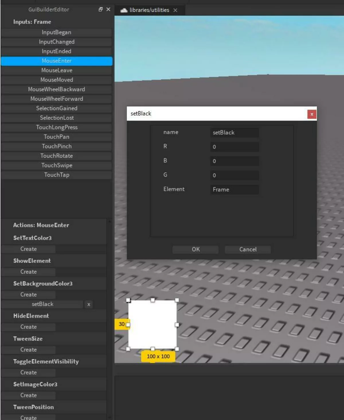 Список плагинов Roblox