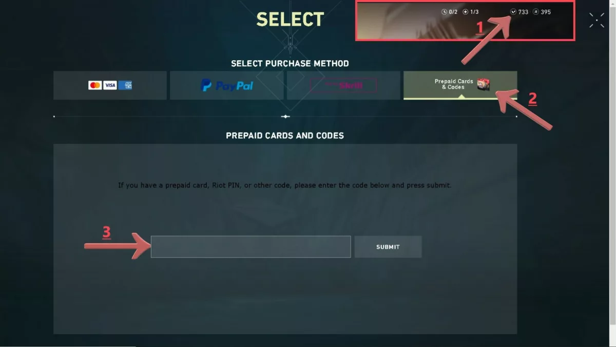 Valorant Как использовать подарочные карты