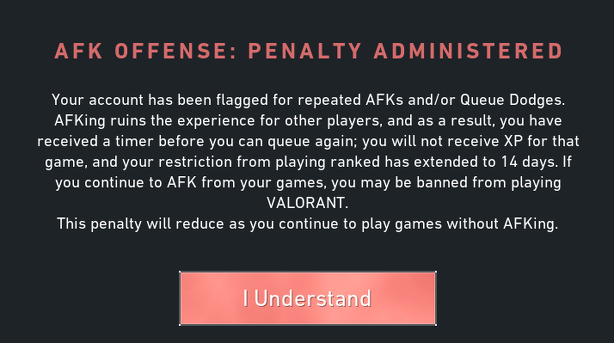 VALORANT афк преступление