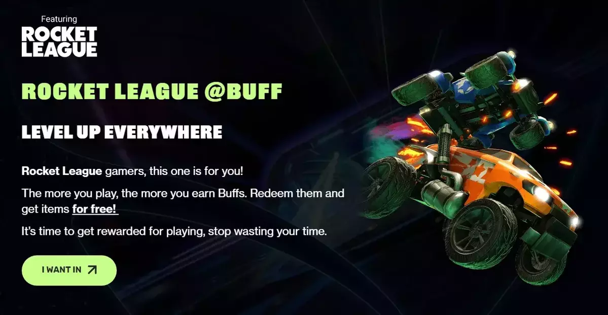 Buff Game Rocket League Legit