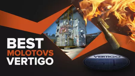 CSGO Лучшие коктейли Молотова на Vertigo