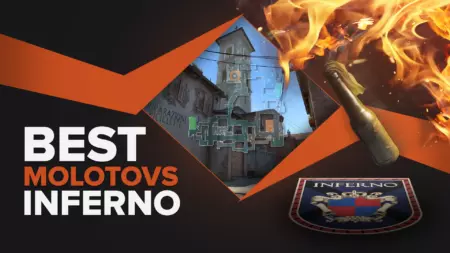 CSGO Лучшие коктейли Молотова на Inferno