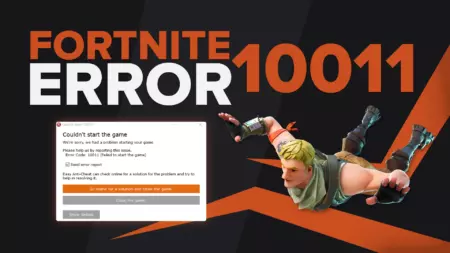 Код ошибки Fortnite 10011: как это исправить