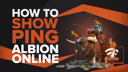 Как показать свой пинг в Albion Online в несколько кликов