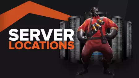 Точное местоположение сервера для Team Fortress 2