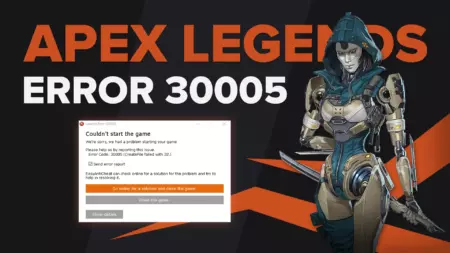 Как исправить код ошибки Apex Legends 30005 Createfile Failed With 32