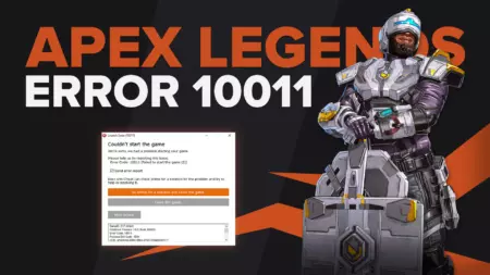 Как исправить код ошибки Apex Legends 10011