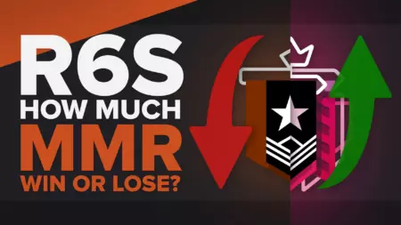 Сколько MMR вы получаете или теряете за игру в R6S?