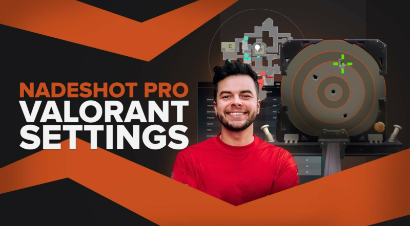 Настройки Nadeshot Valorant Pro |  мышь |  Перекрестие |  Привязки клавиш карты |  Настройки видео