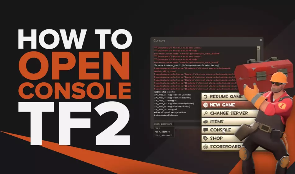 [Решено] Как открыть консоль в Team Fortress 2