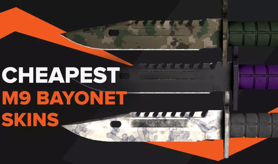 Самые дешевые скины M9 BAYONET в CSGO