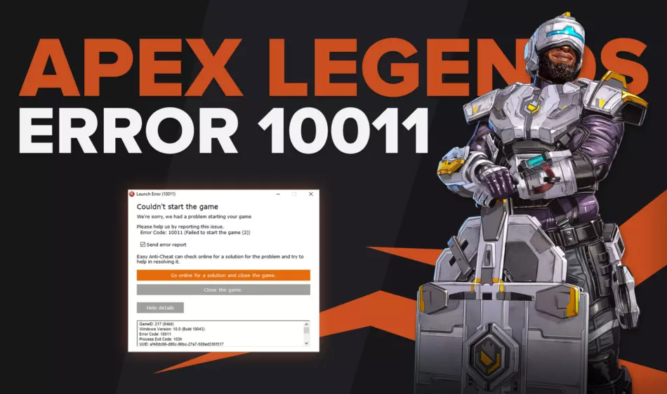 Как исправить код ошибки Apex Legends 10011