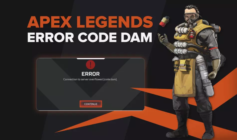 Как исправить общую ошибку сети Apex Legends Code Dam Network Overflow (решено)