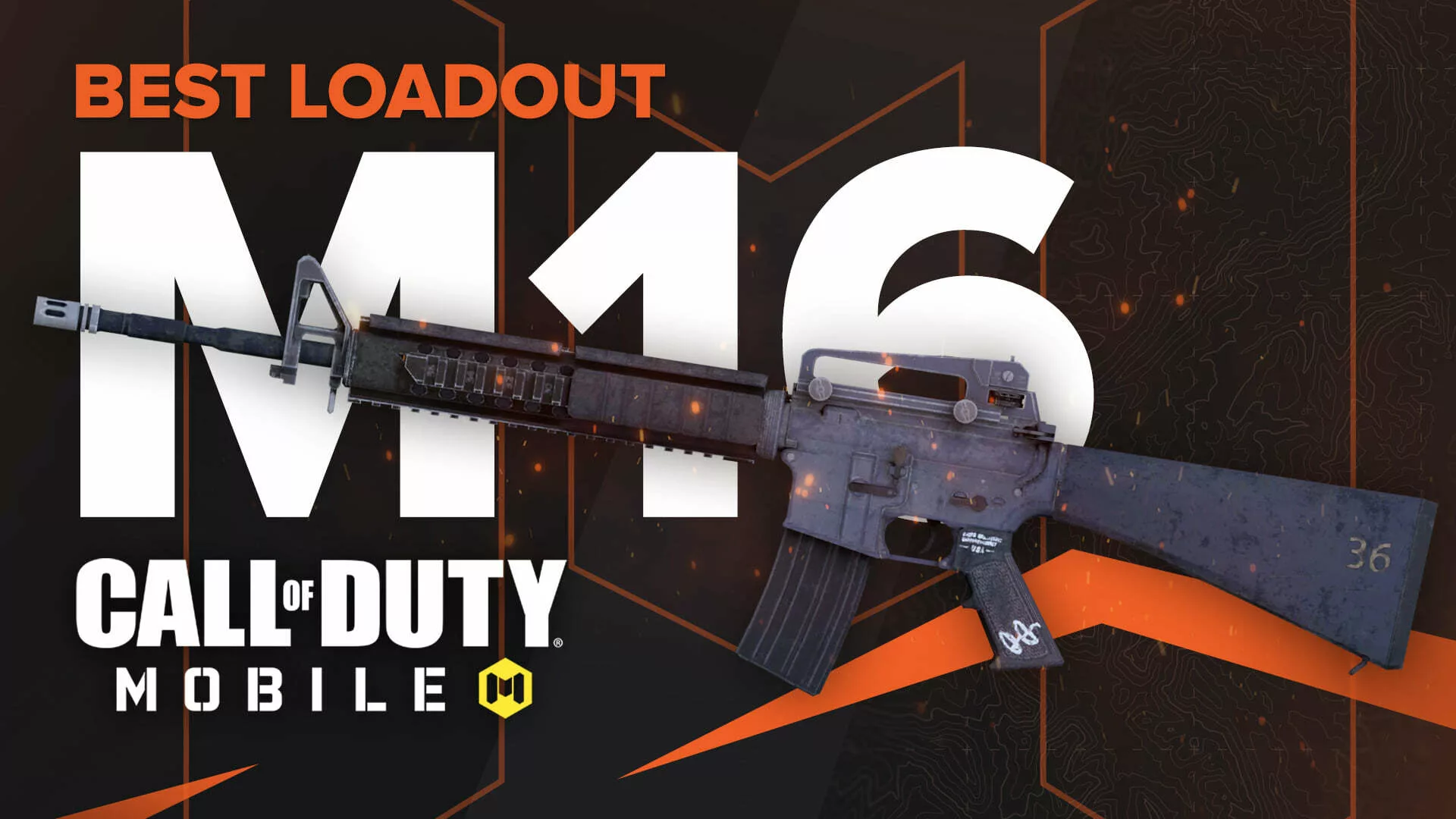 Лучшая экипировка и перки M16 в Call of Duty Mobile