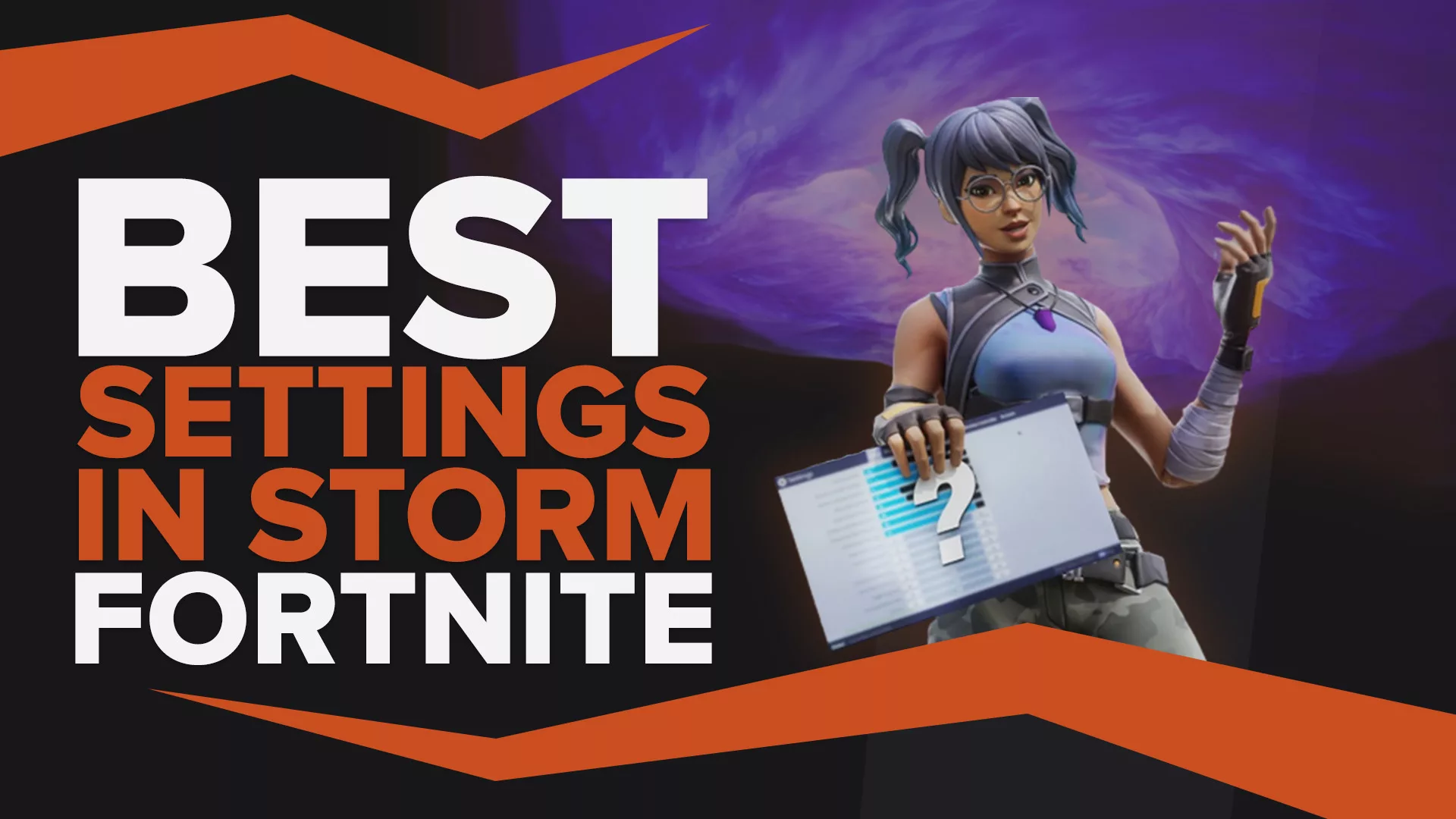 Лучшие настройки для просмотра в Fortnite Storm