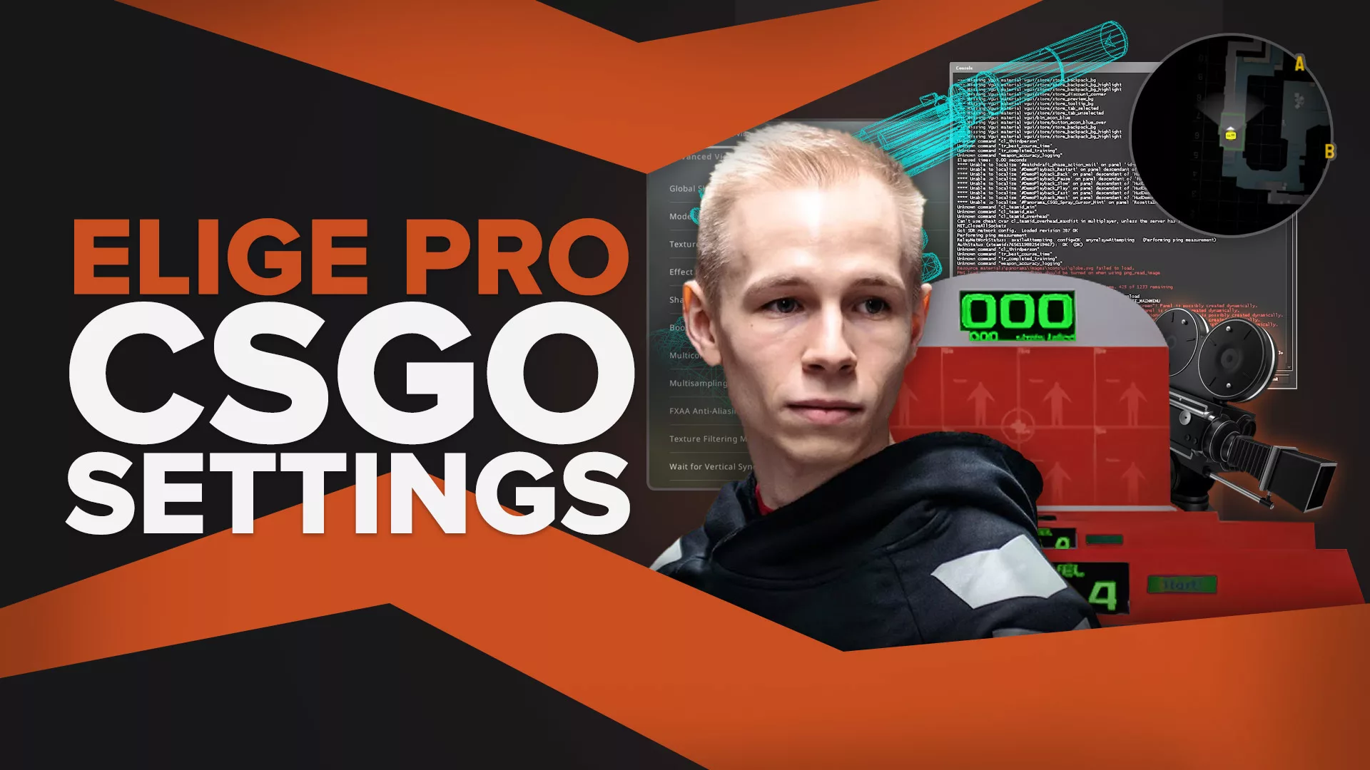 Настройки EliGE CSGO Pro