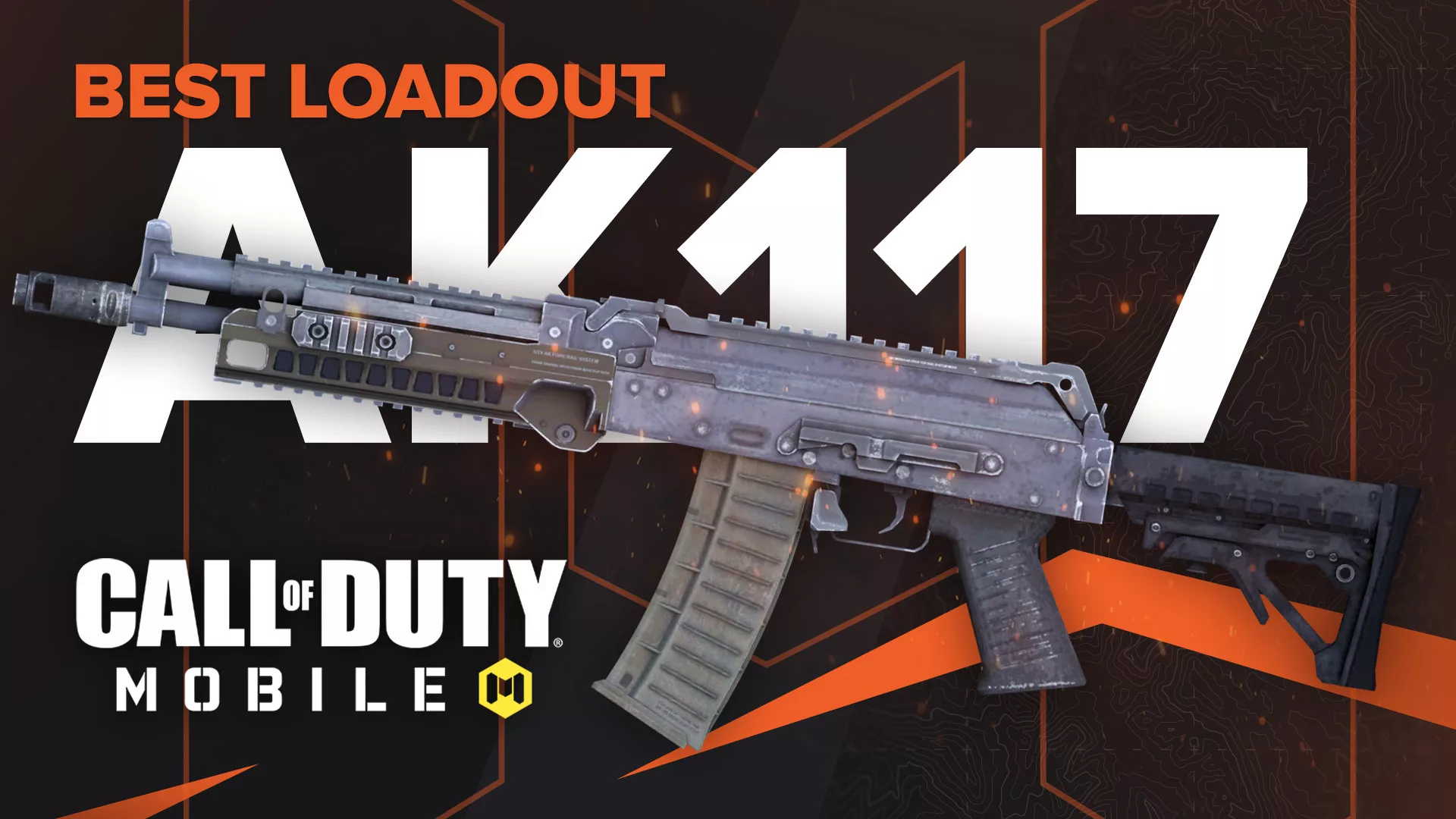 Лучшие снаряжения AK117 в Call of Duty Mobile