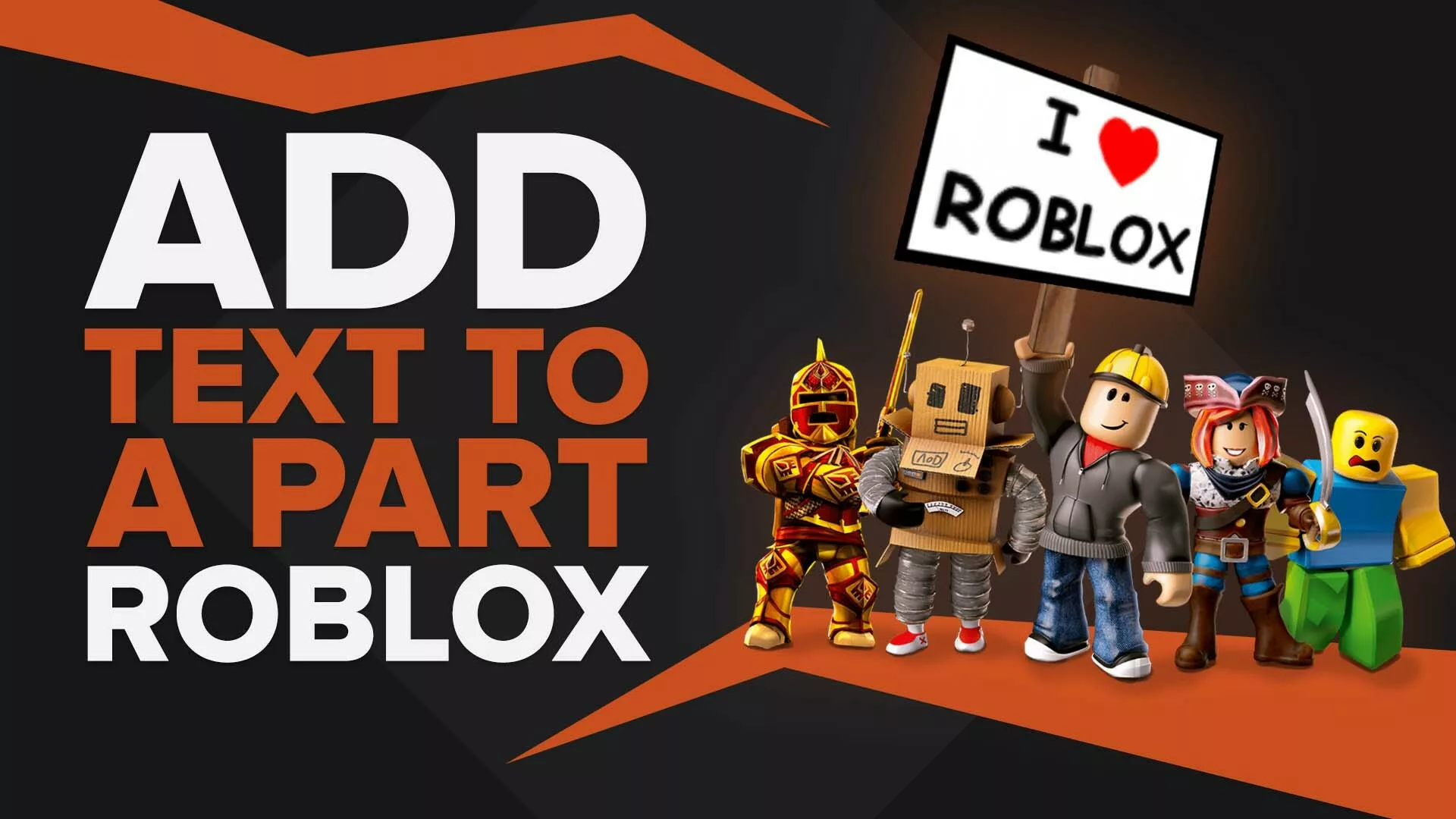 Как добавить текст в часть в Roblox (пошаговое руководство)