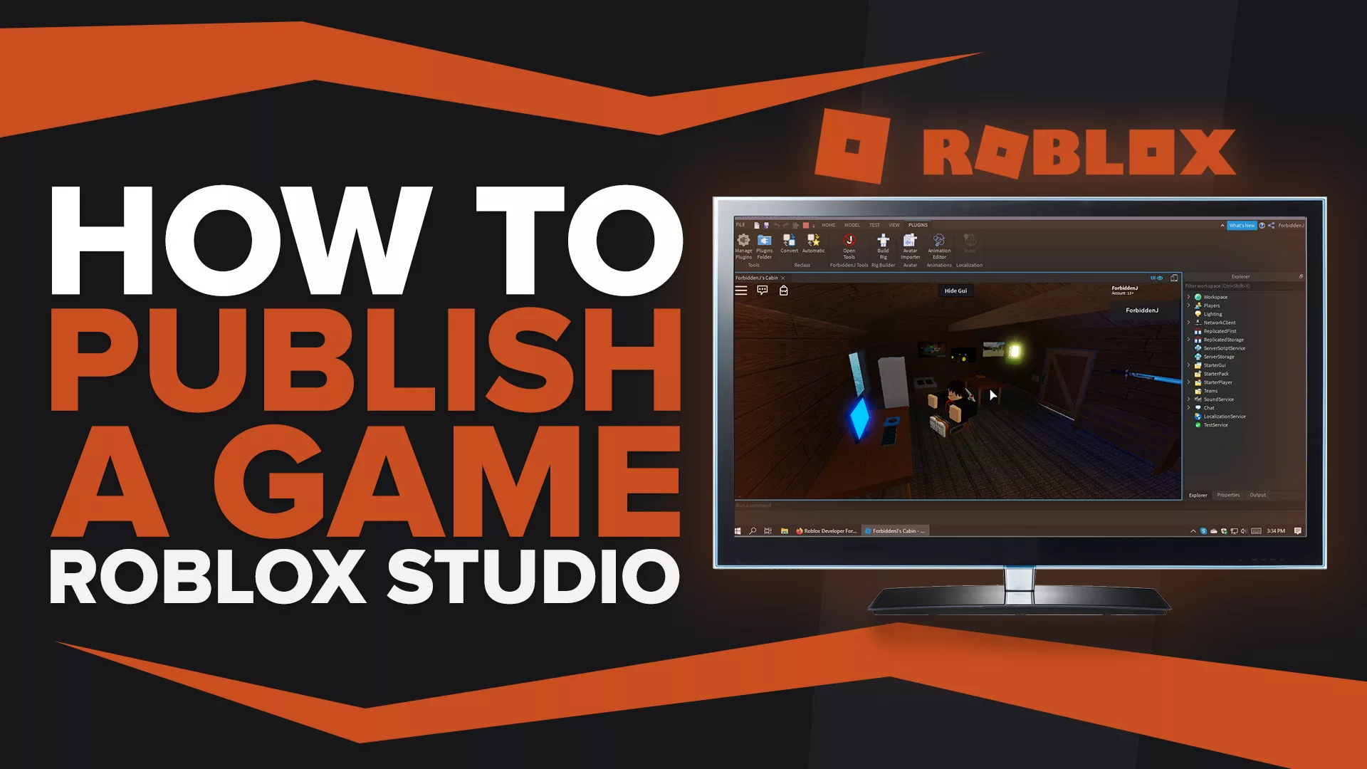 Как легко опубликовать игру в Roblox Studio (2 быстрых метода)