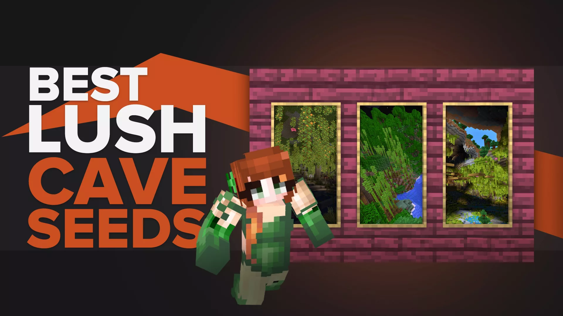 Лучшие семена Lush Cave в Minecraft