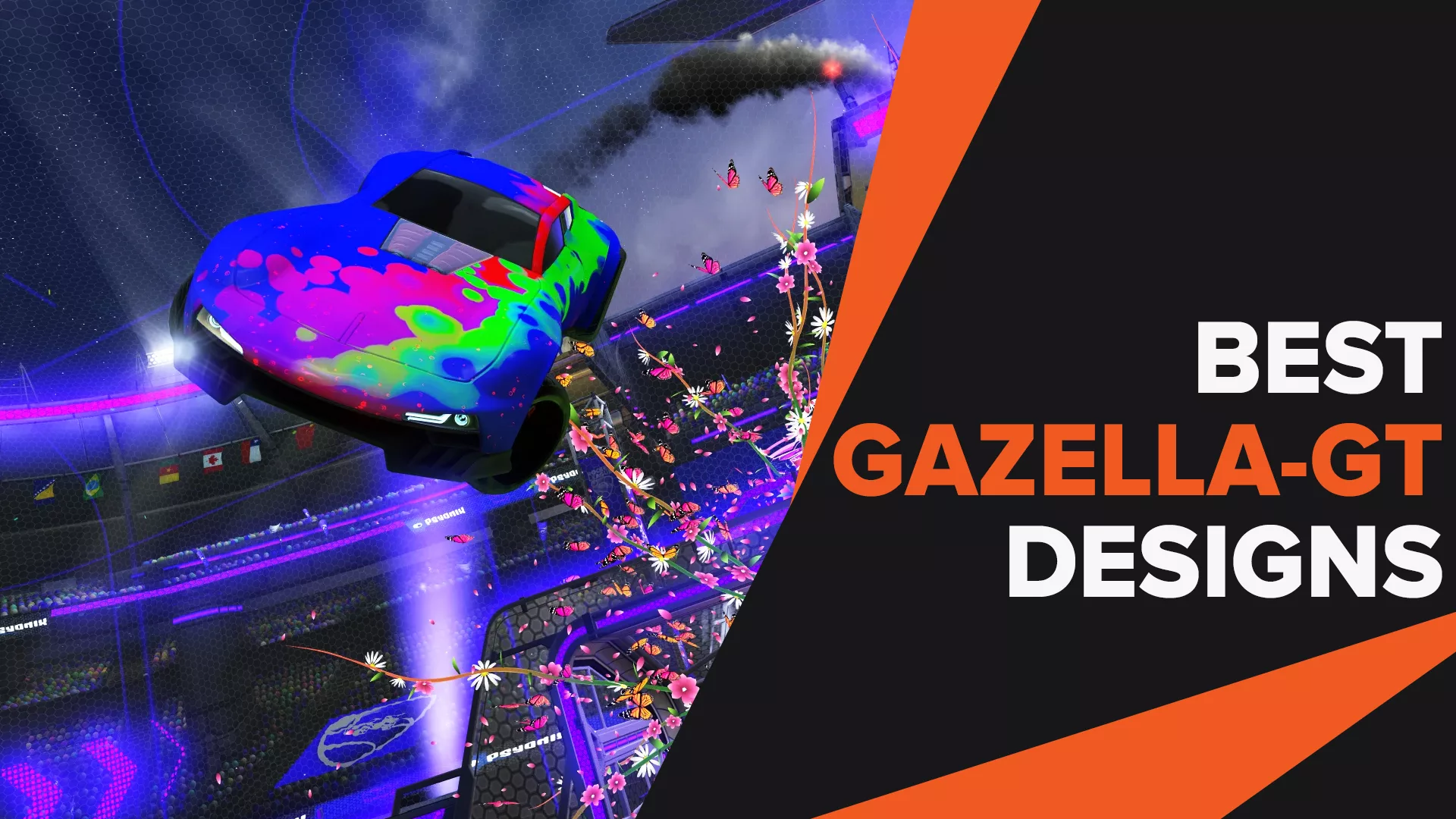 Лучшие дизайны Gazella GT в Rocket League, которые вы можете попробовать