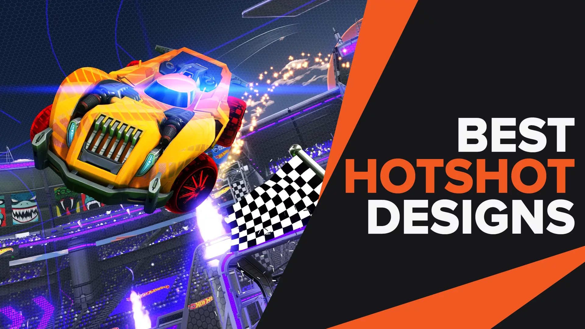 Лучшие дизайны Hotshot в Rocket League, чтобы поиграть с друзьями