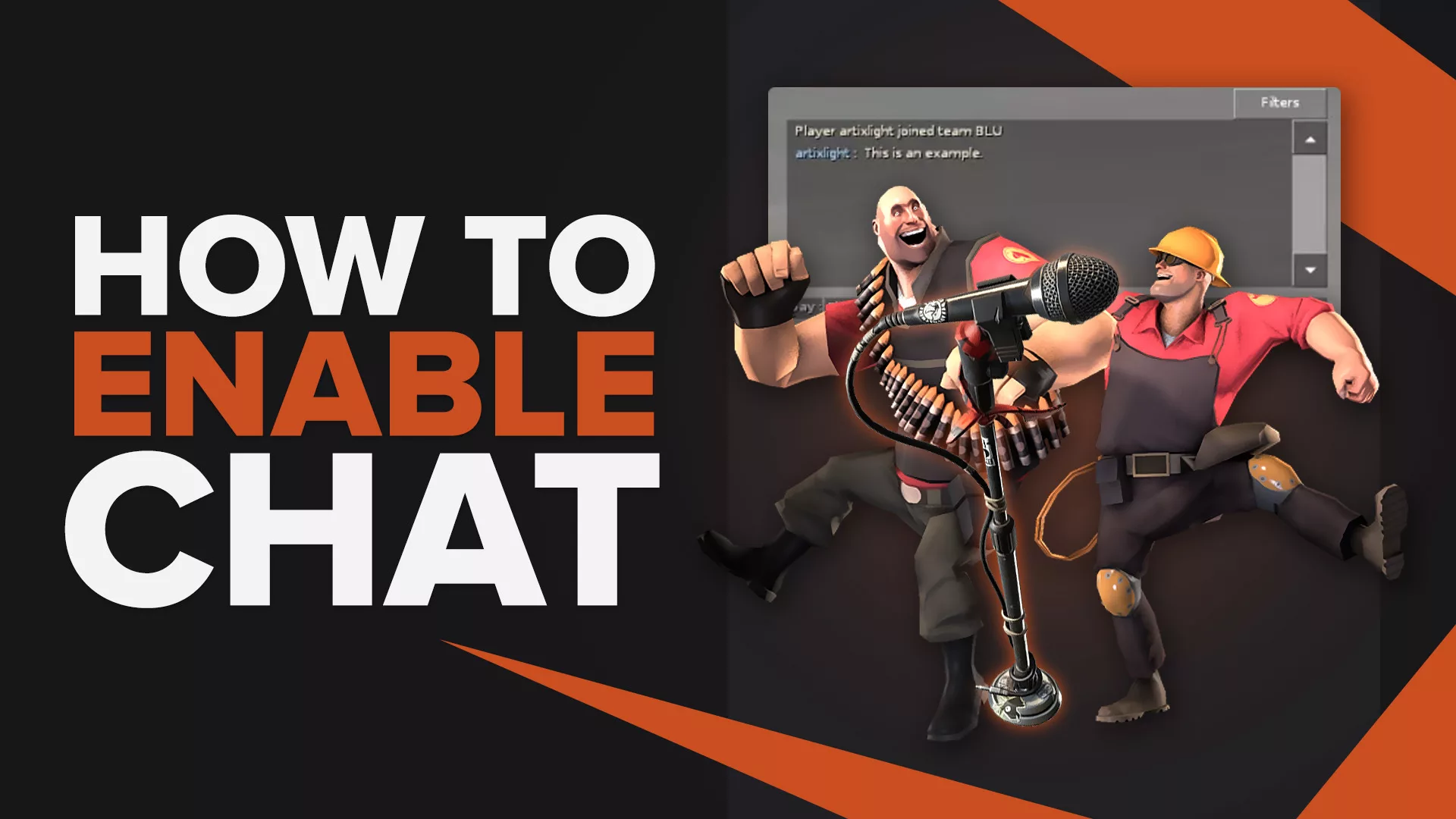 Как легко включить чат в Team Fortress 2