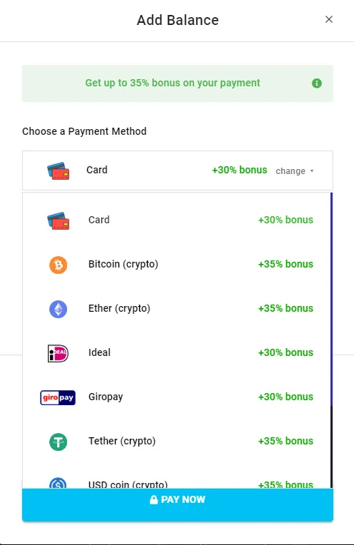 Оплата Tradeit GG